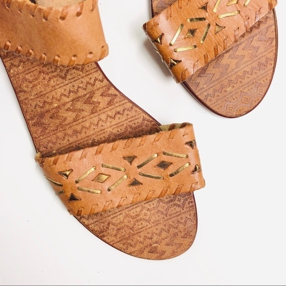 MainFrame Leather sandals‎ with ankle strap - Picture 2 of 6